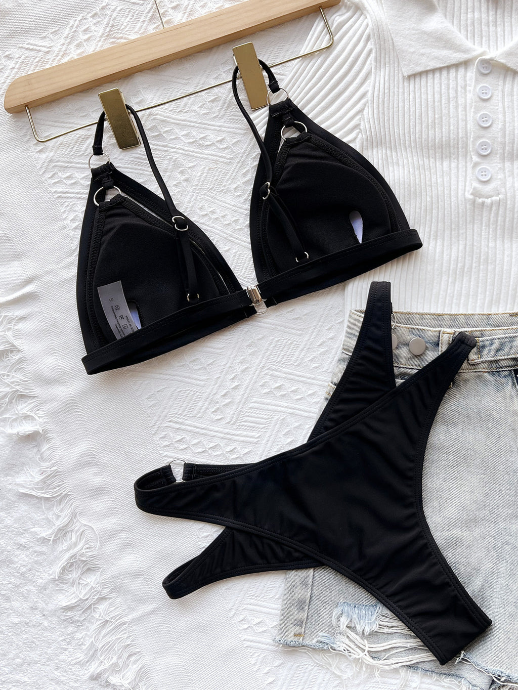 Noir Venom Monokini